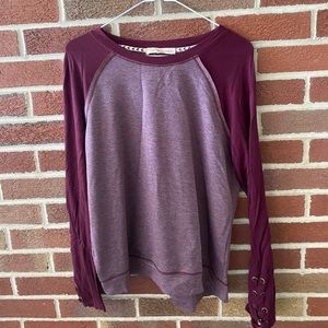 Burgundy Long-Sleeve